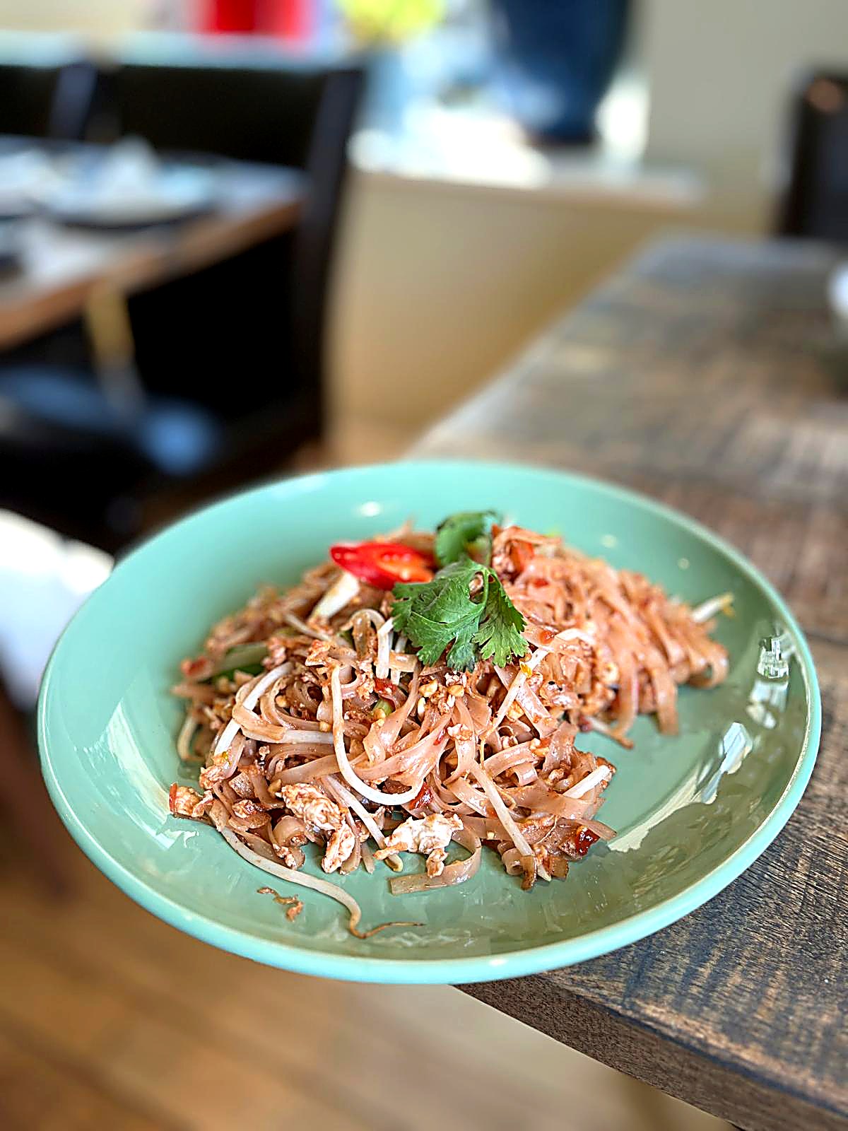 Pad Thai at Baanrai Thai Café