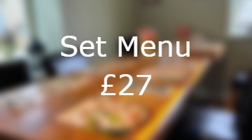 Set for two £27 per person